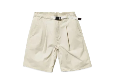 nonnative x Gramicci Walker Easy Shorts Poly Twill Stretch Solotex "Ivory"