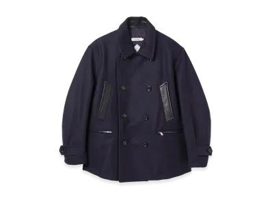 nonnative Mariner Coat W/N Double Melton With Windstopper "Navy"