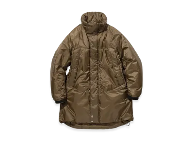 nonnative x WILD THINGS Explorer Puff Coat Monster Parka Nylon Ripstop Windstopper 2L "Coyote"