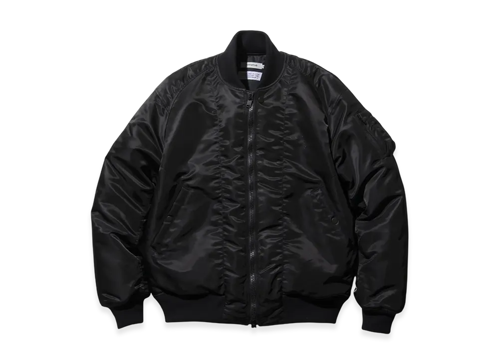 nonnative x Artist Proof x FRAGMENT Trooper Puff Blouson Nylon Twill With Windstopper Innovaten "Black"