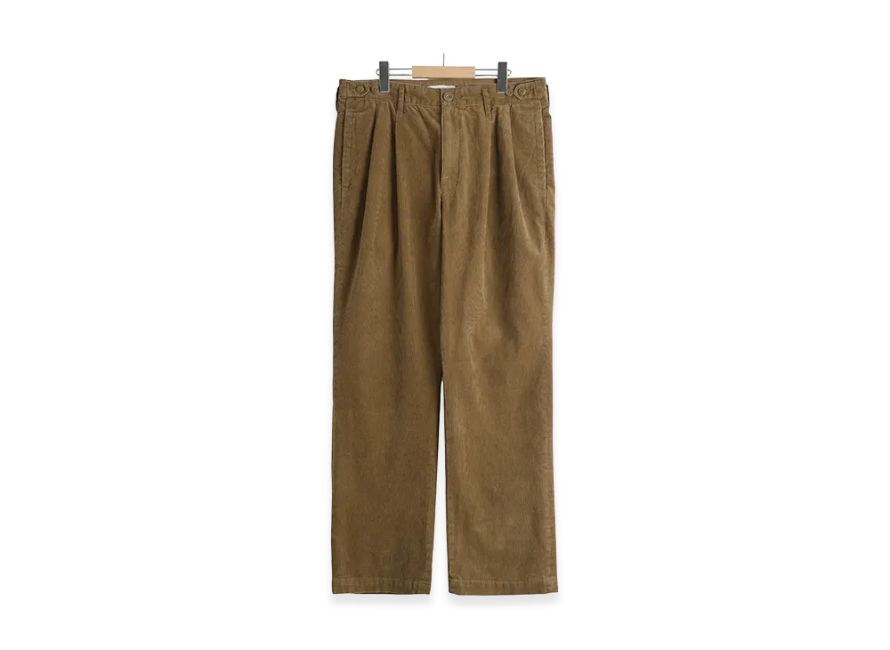 nonnative Officer Chino Trousers Cotton Cord Sulfur Dye "Coyote"