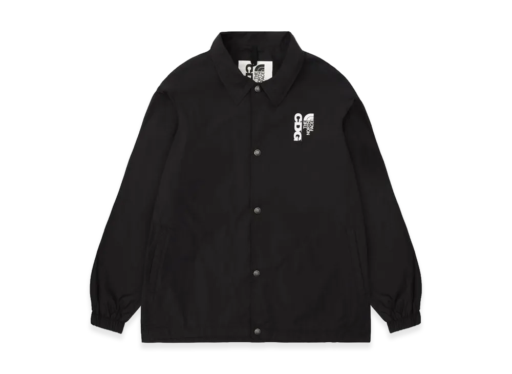 両者のロゴが際立つ、黒のカプセルコレクション！The North Face× CDG