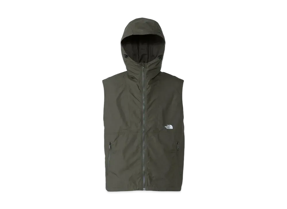 The North Face Compact Hooded Vest "New Taupe"