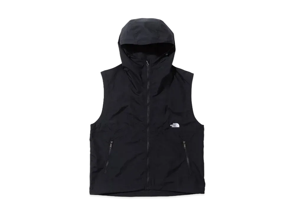 The North Face Compact Hooded Vest "Black"