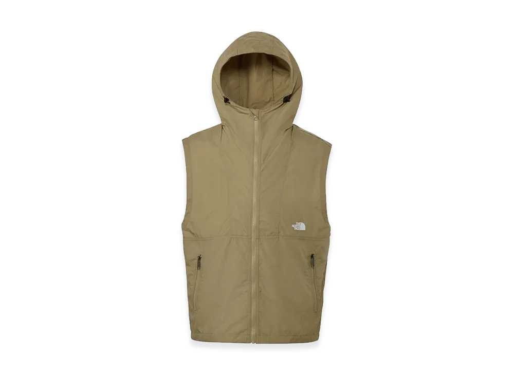 The North Face Compact Hooded Vest Unisex "Classic Khaki"