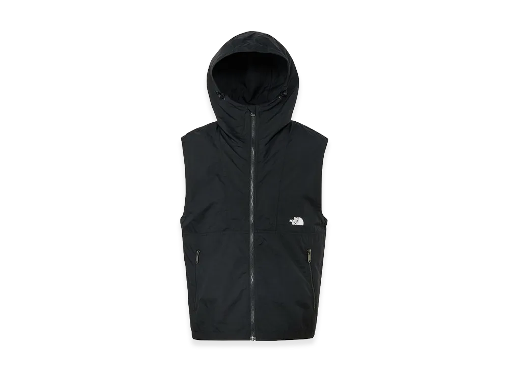 The North Face Compact Hooded Vest Unisex "Black"