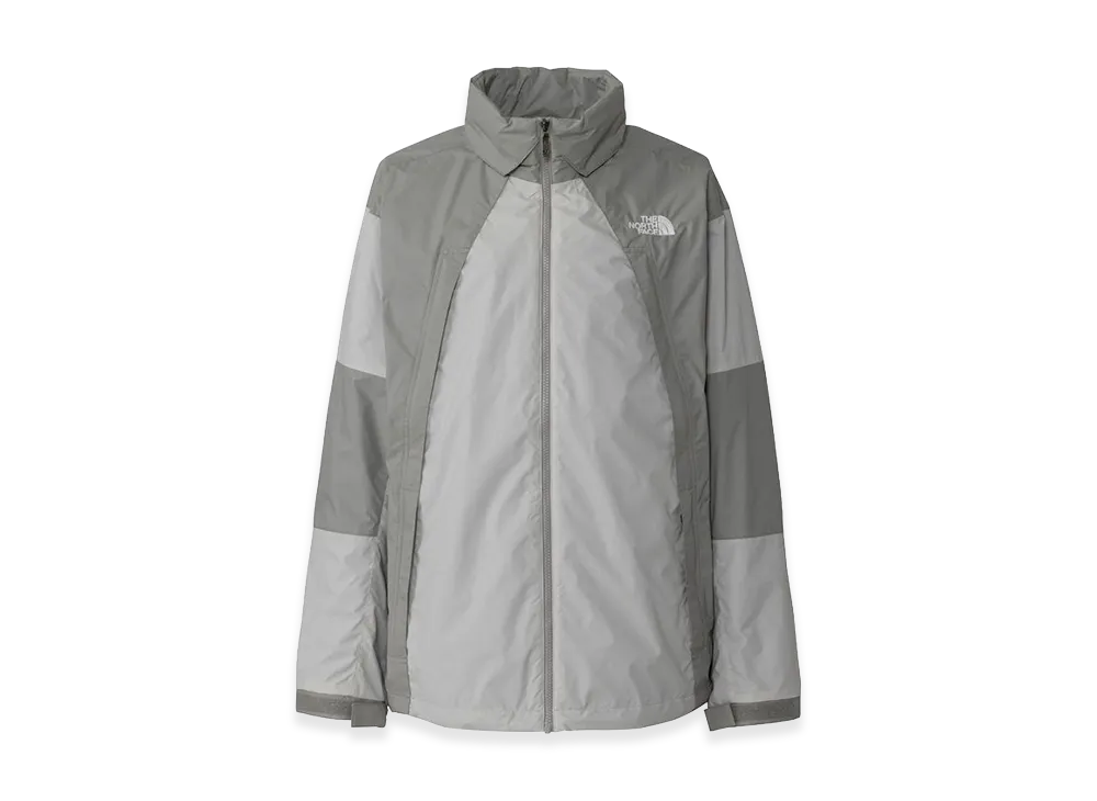 The North Face Chimney Wind Jacket Mens "Fossil Ivory/Stone Slab"
