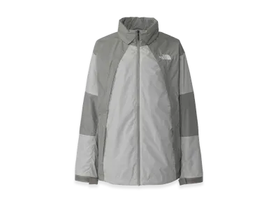 The North Face Chimney Wind Jacket Mens "Fossil Ivory/Stone Slab"