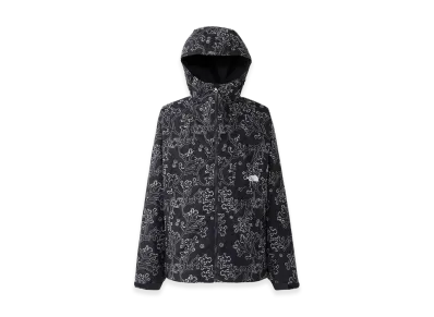 The North Face Embroidered Compact Jacket "Joshua Tree Black"