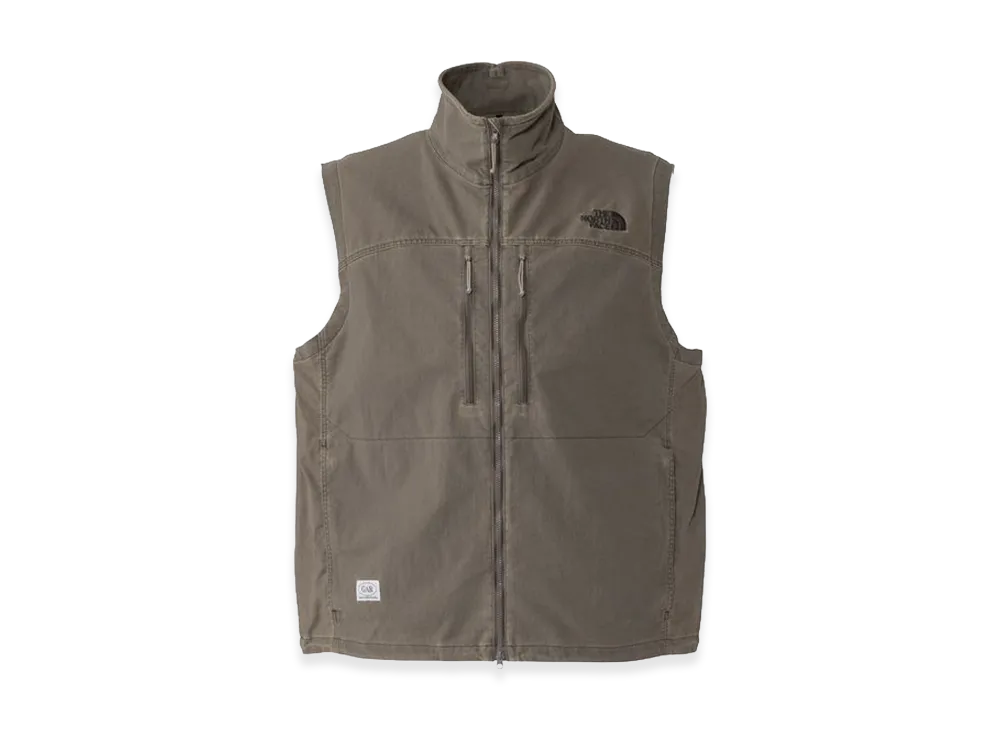 The North Face General Athletic Recreation Faded Softshell Vest Unisex "Mushroom"