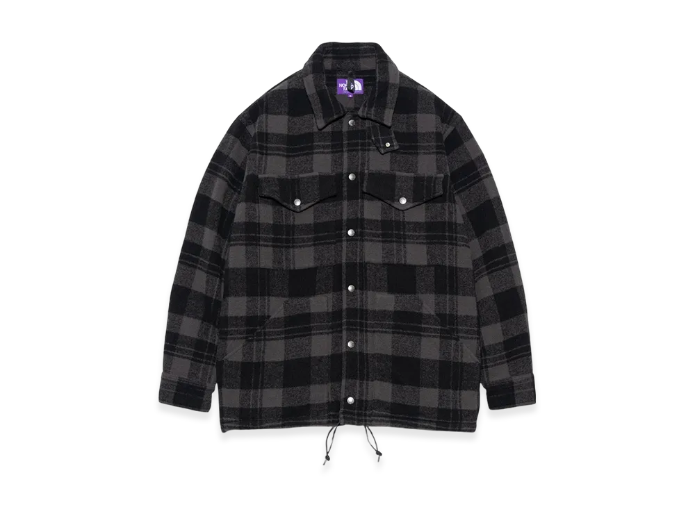 The North Face Purple Label Wool Field CPO Jacket "Black"