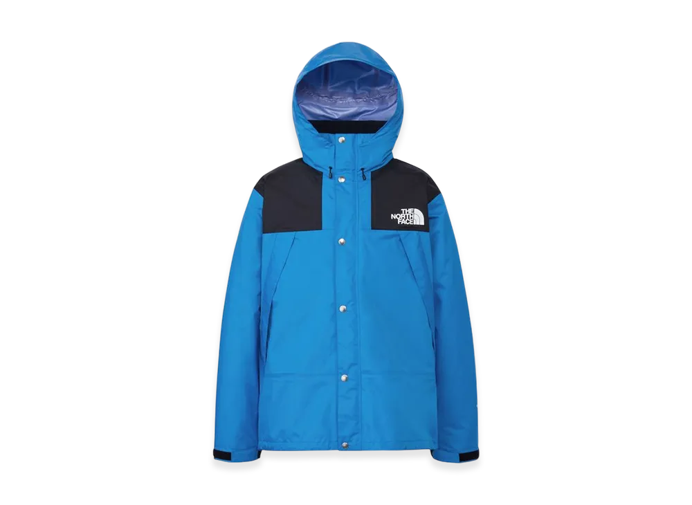 The North Face Mountain Raintex Jacket "Black/Clear Lake Blue"