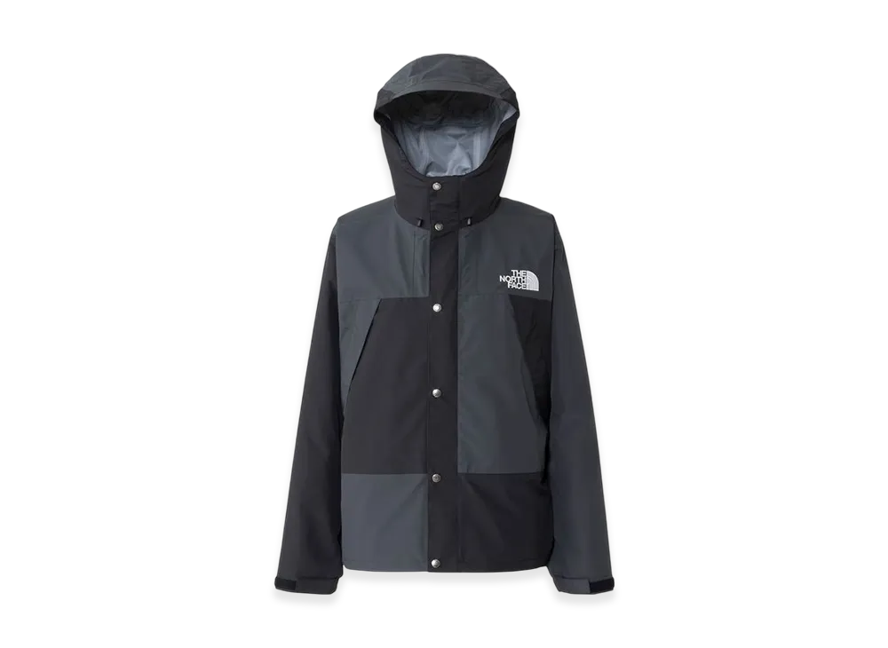 The North Face Geometric Raintex Hoodie "Asphalt Gray 1"