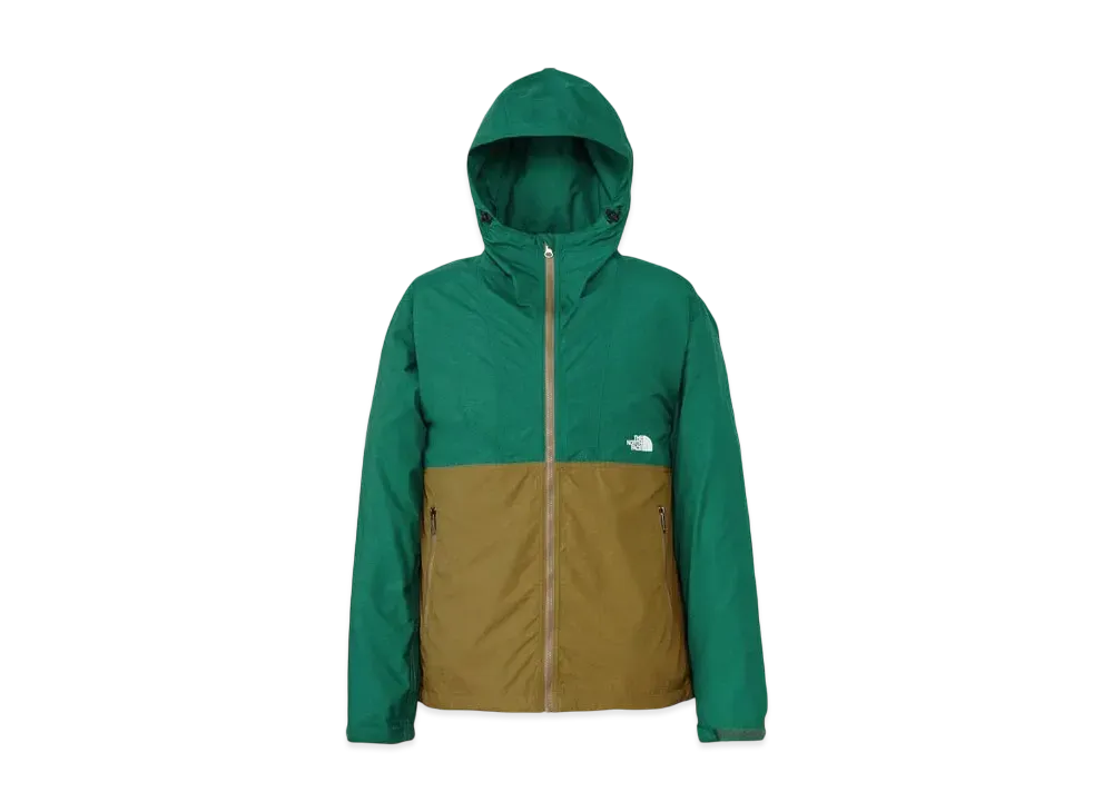 The North Face Compact Jacket "TNF GreenxMoss Green"