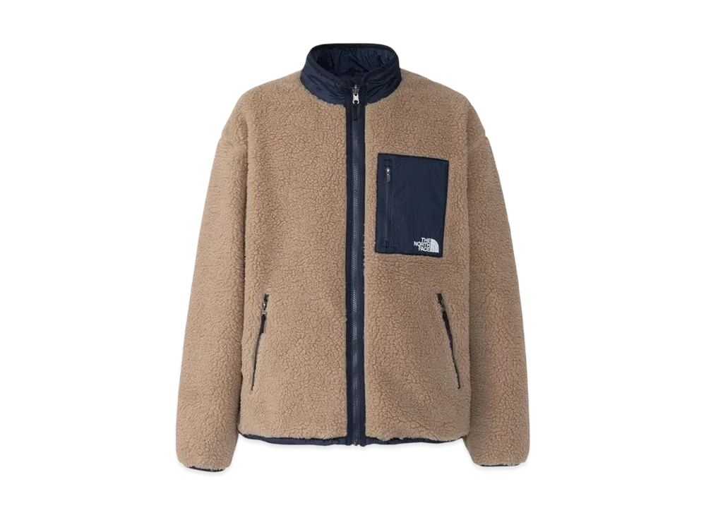 The North Face Reversible Extreme Pile Jacket "Kelp TanxUrban Navy"
