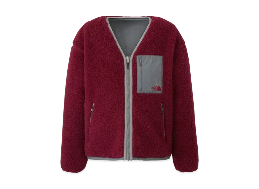 The North Face Reversible Extreme Pile Cardigan "BeetrootxSmoked Pearls"