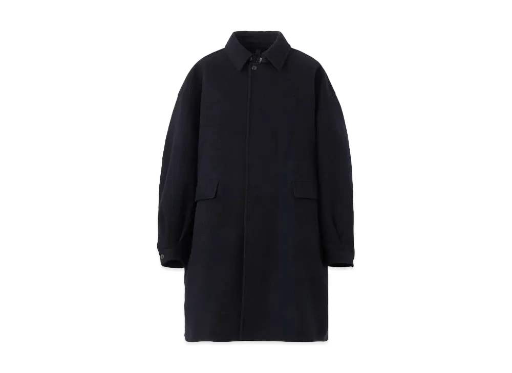The North Face Compilation Wool Overcoat "Aviator Navy"
