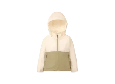 The North Face Baby Compact Jacket "White Dune/Classic Khaki"
