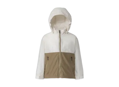 The North Face Kids Toddler Compact Jacket "White Dune/Classic Khaki"