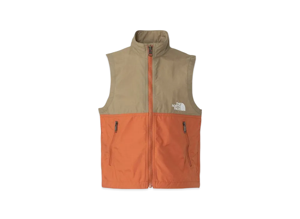 The North Face Kids Toddler Compact Vest "Classic Khaki/Iron Bronze"