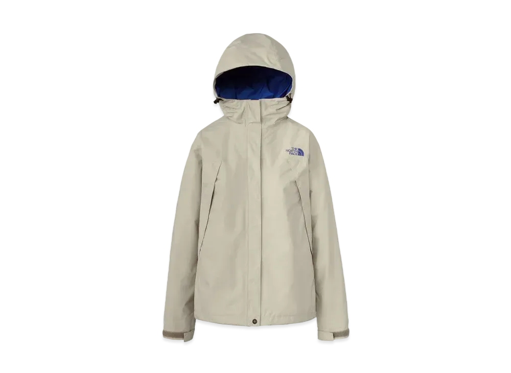The North Face Scoop Jacket (Ladies) "Gravel/Solar Blue"