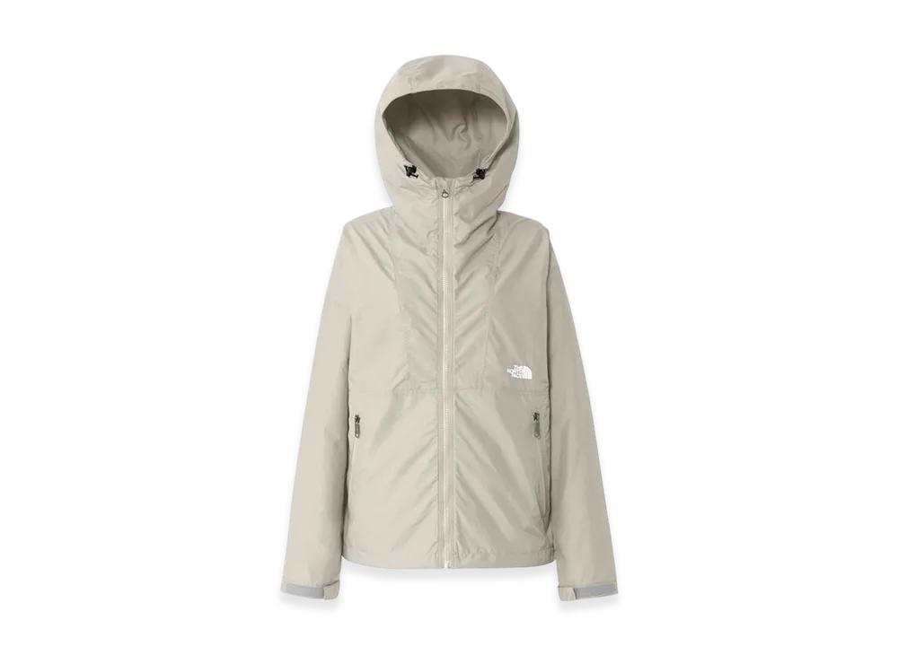 The North Face Compact Jacket "Fossil Ivory"