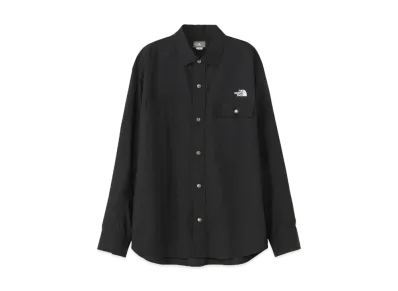 The North Face Long Sleeve Nuptse Shirt "Black"