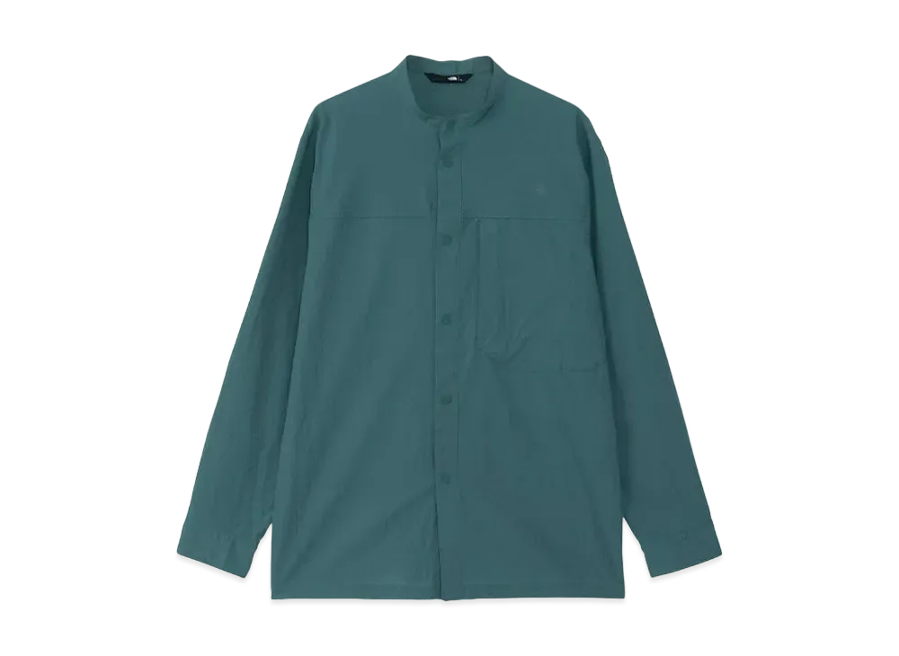 The North Face Hiker's Band Collar Shirt "Mallard Green"