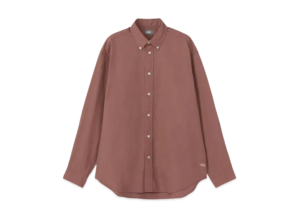 The North Face Long Sleeve Half Dome Shirt "Cognac"