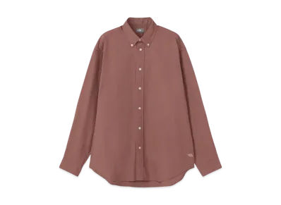 The North Face Long Sleeve Half Dome Shirt "Cognac"