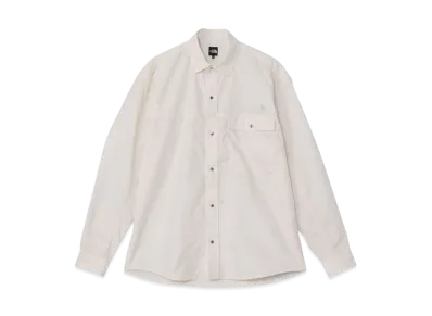 The North Face Long Sleeve Nuptse Shirt "White Dunes"