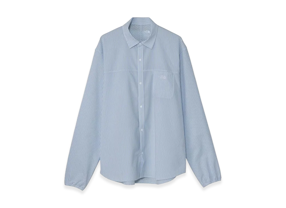 The North Face General Athletic Recreation Long Sleeve Shirt Unisex "Blue Stripe"