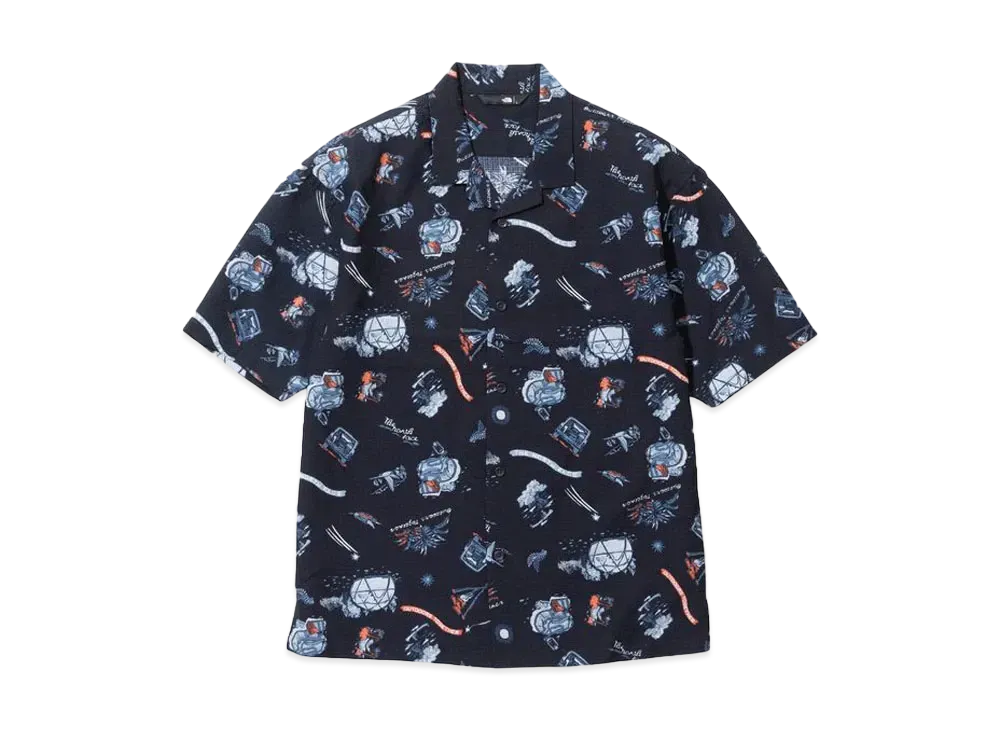 The North Face Short Sleeve Aloha Vented Shirt "TNF Camp Navy"