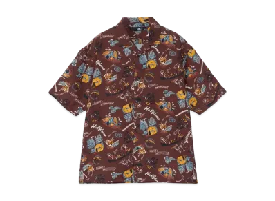 The North Face Short Sleeve Aloha Vented Shirt "Yosemite Camp Red"