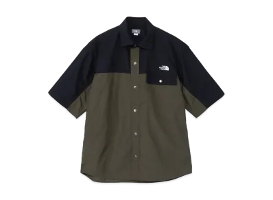The North Face Short Sleeve Nuptse Shirt "New Taupe"