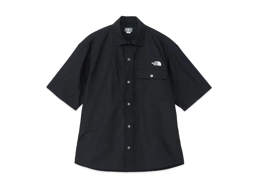 The North Face Short Sleeve Nuptse Shirt "Black"