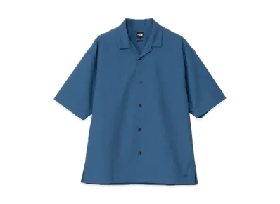 The North Face Short Sleeve Aloha Vented Shirt "Mountain Blue"