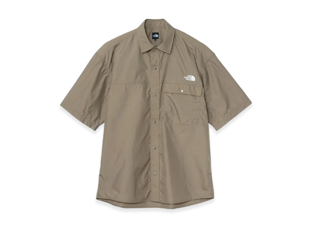The North Face Short Sleeve Nuptse Shirt "Classic Khaki"