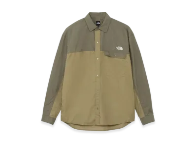 The North Face Long Sleeve Nuptse Shirt "Classic Khaki/Taupe"