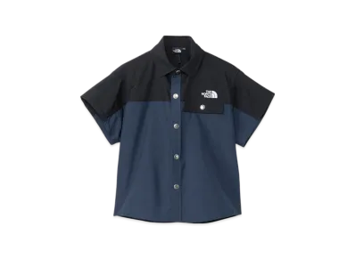 The North Face Kids Toddler Short Sleeve Nuptse Shirt "Urban Navy"