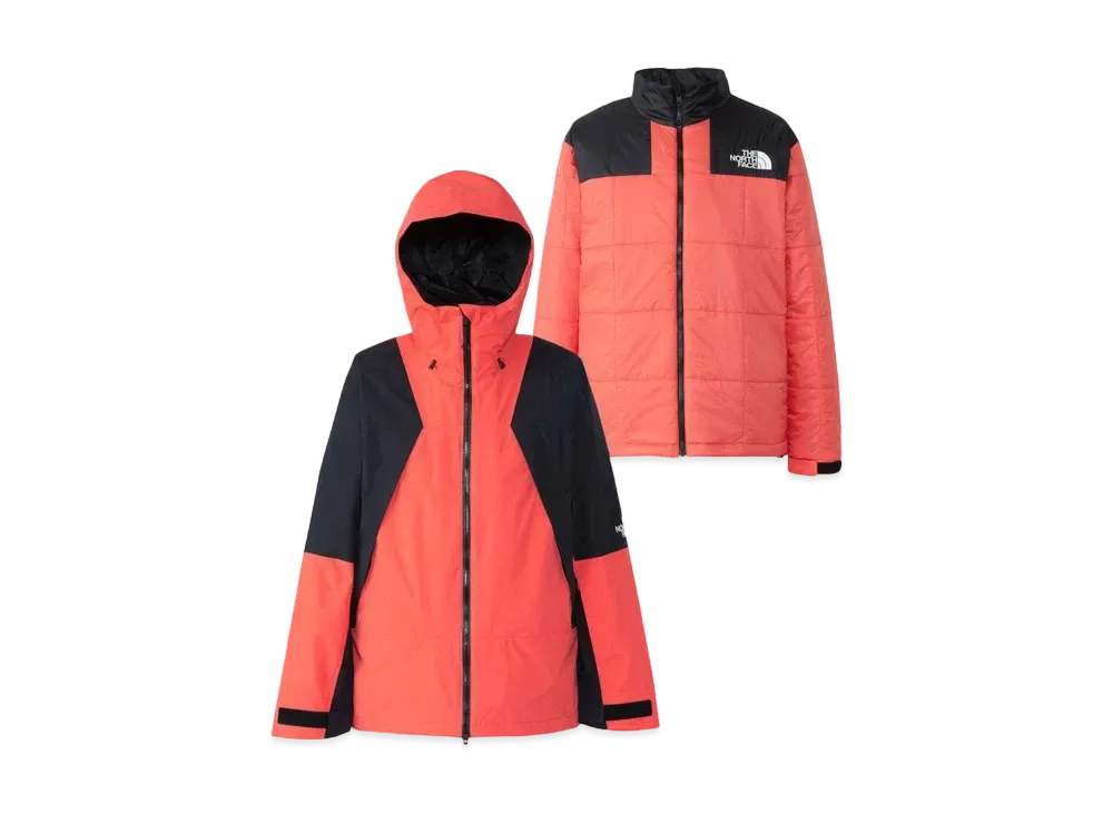 ザノースフェイス スノー バード トリクライメイト ジャケット "ラディアントオレンジ"