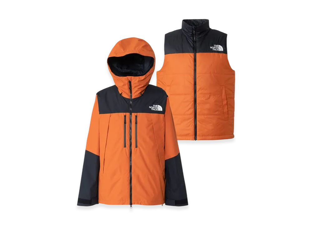 The North Face Snow Bird Triclimate Jacket "Yam Orange"