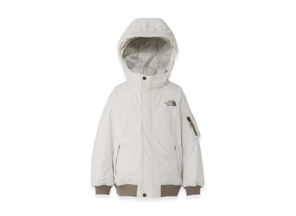 The North Face Winter Bomber Jacket Kids "White Dune"