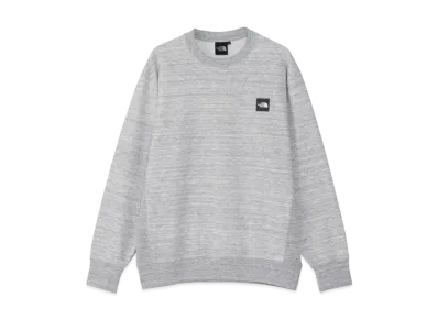The North Face Heather Logo Crew "Mix Gray"