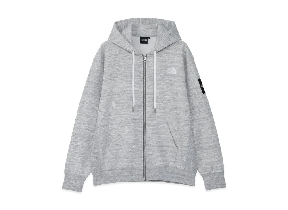 The North Face Square Logo Full Zip "Mix Gray"