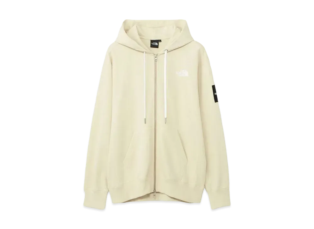 The North Face Square Logo Full Zip "Gravel"