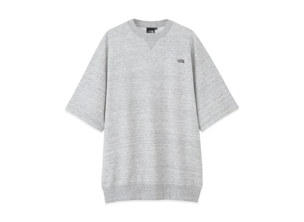 The North Face Half Sleeve Sweat Tee (Unisex) "Mix Grey"