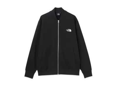 The North Face Heather Bomber Sweat Jacket "Black"