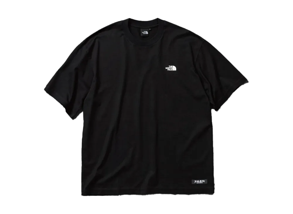 The North Face S/S Shikkoku Hakezome Square Logo Tee "Black"