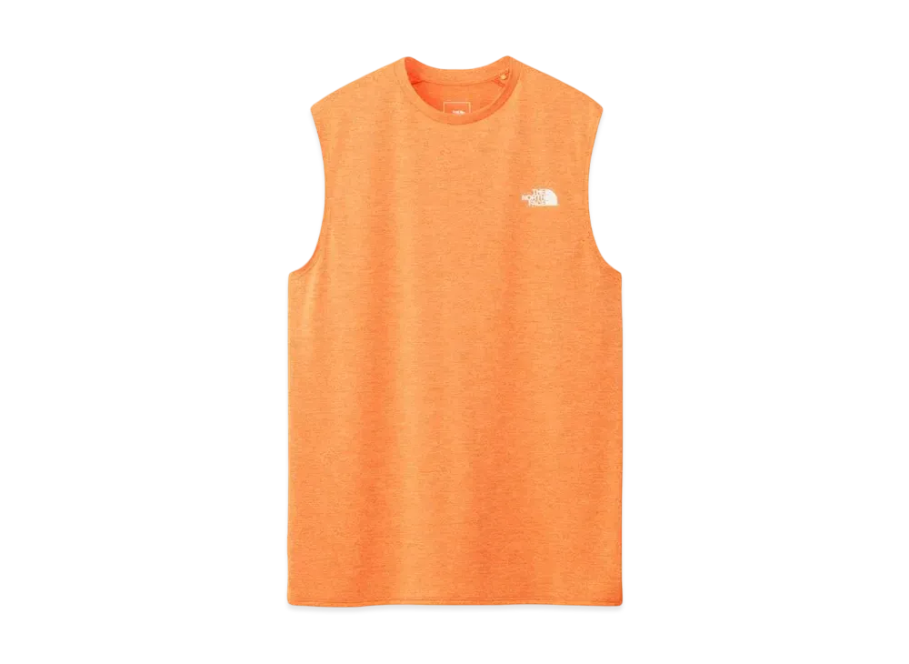The North Face Sleeveless GTD Melange Crew "Papaya"